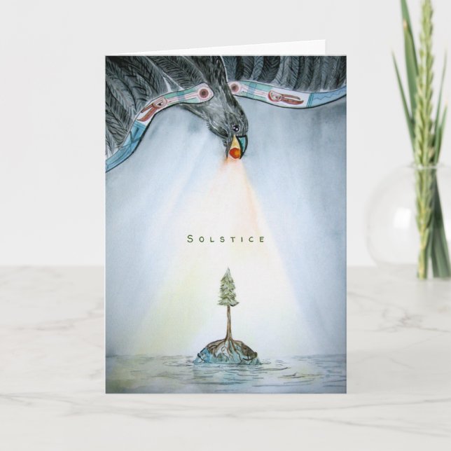 Cartão As Asas de Raven (Frente)