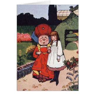 Cartão As aventuras de Alice em País das maravilhas