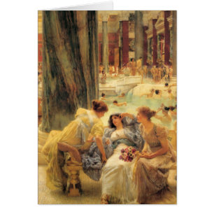 Cartão As Banheiras de Caracalla