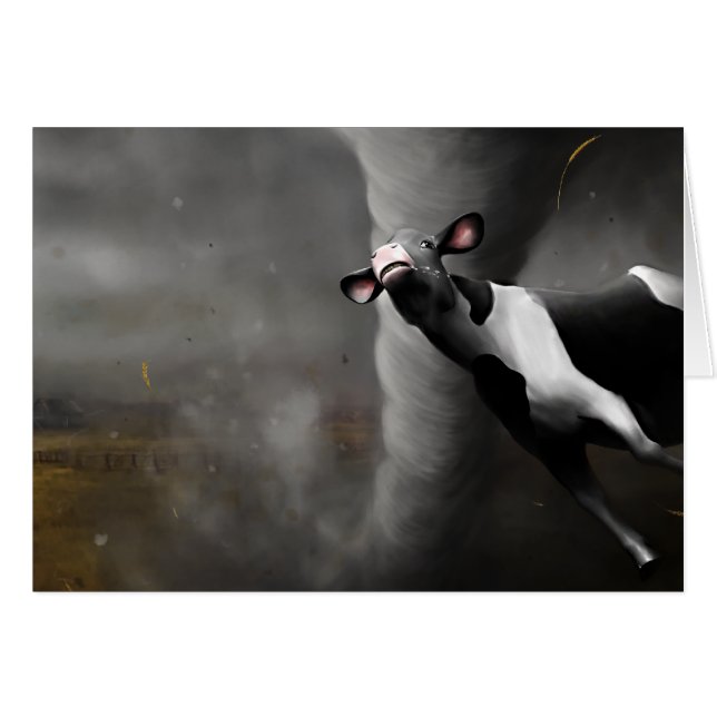 Cartão As batidas do ciclone! (Frente horizontal)