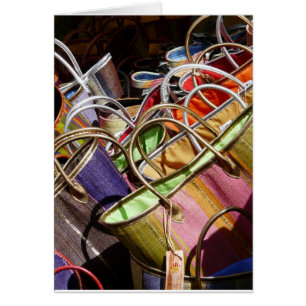 Cartão As bolsas de Provencal