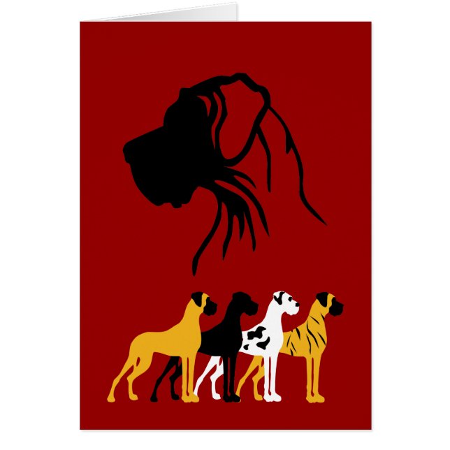 Cartão As cores básicas do Dane (Frente)