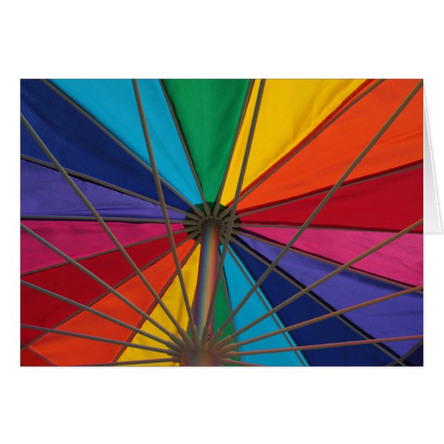 Cartão As Cores do Verão (Frente Horizontal)