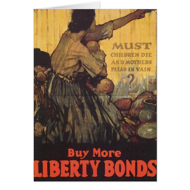 Cartão As Crianças Devem Morrer (Frente)