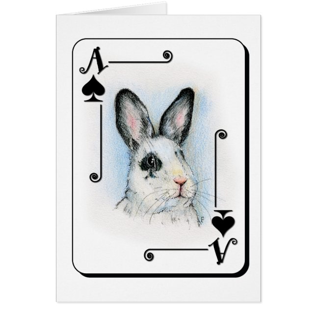 Cartão Ás de espada (Frente)