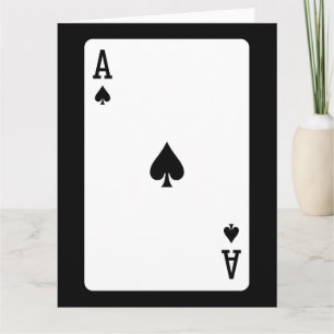 Cartão Ás de Espadas