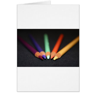 Cartão As ferramentas do artista