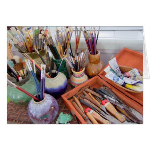 Cartão As fontes do pintor