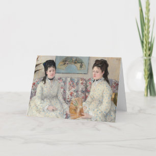 Cartão As Irmãs Berthe Morisot