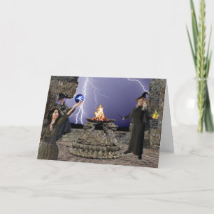 Cartão As Irmãs Mais Estranhas Passam Um Spell