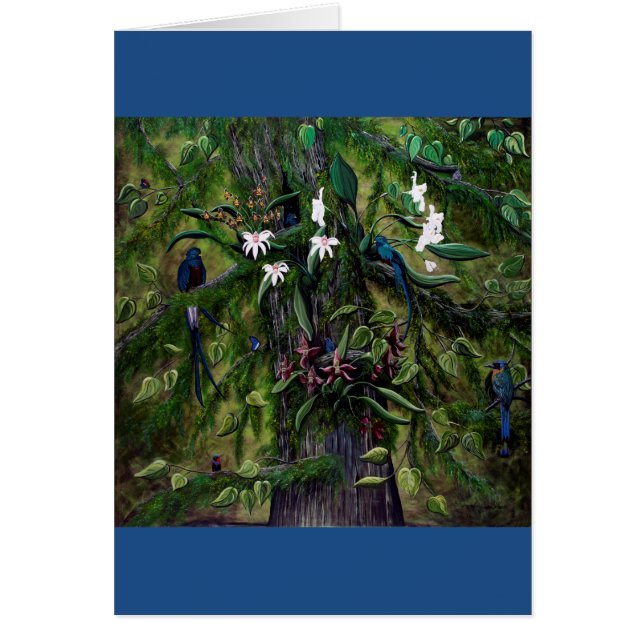 Cartão As Jungles de Tikal (Frente)