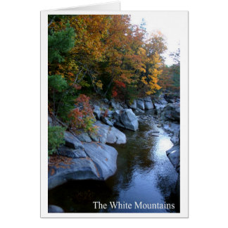 Cartão As Montanhas Brancas