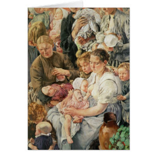 Cartão As mulheres endireitam o painel das idades do