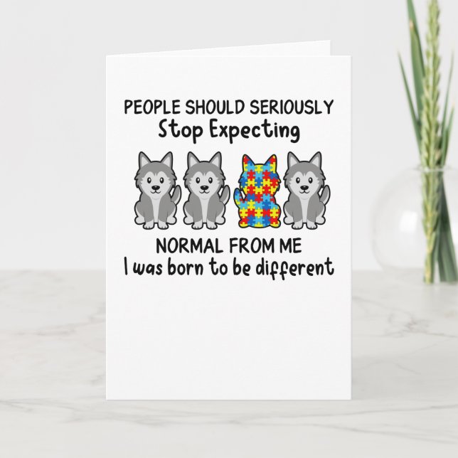 Cartão As Pessoas roucos Devem Sensibilizar Seriamente O  (Frente)