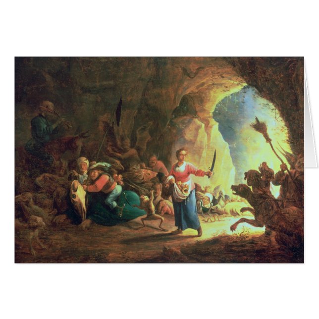 Cartão As portas de Hades (Frente Horizontal)