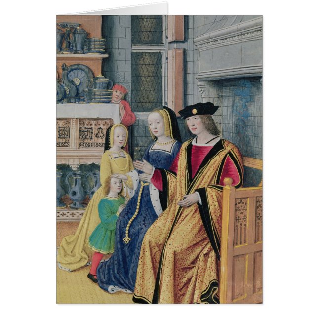 Cartão As quatro condições da sociedade: Nobreza (Frente)