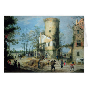 Cartão As quatro estações: Outono