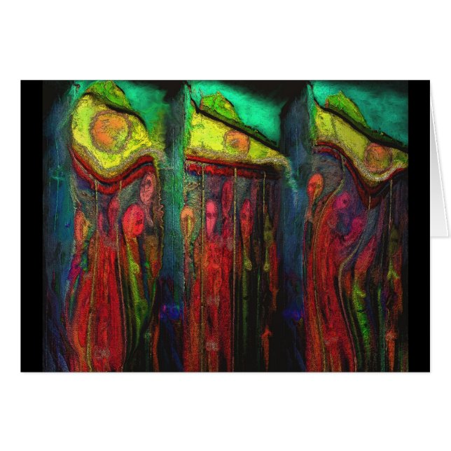 Cartão As realidades múltiplas de tudo SÃO, um DEDO DO PÉ (Frente Horizontal)