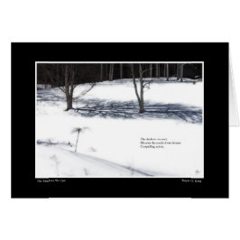 Cartão As Sombras Que Criamos Haiku