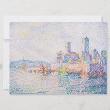 As torres de Antibes (por Paul Signac)