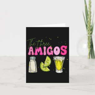 Cartão As Três Mulheres Bebidas Amicos Cinco De Mayo