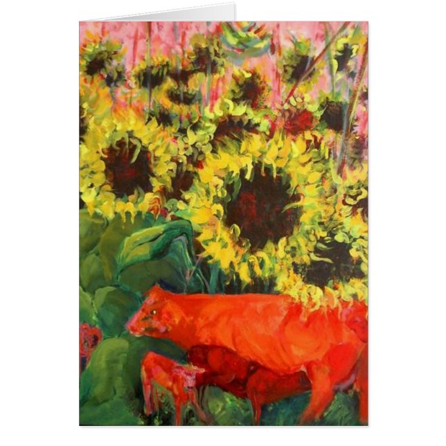 CARTÃO AS VACAS DO VERMELHO (Frente)