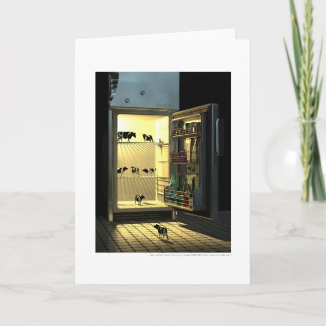 Cartão As vacas legal / Os vilões legal (Frente)