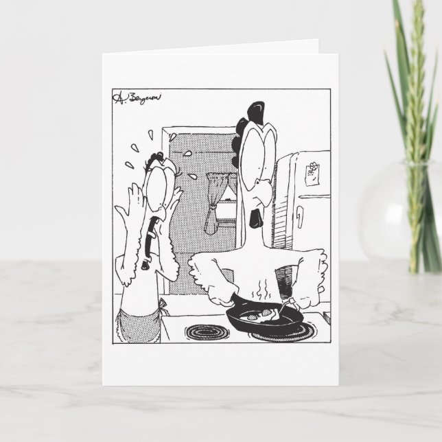 Cartão Às vezes, você não pode fazer nada certo! (Frente)