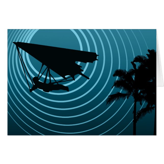 Cartão asa-delta (Frente Horizontal)