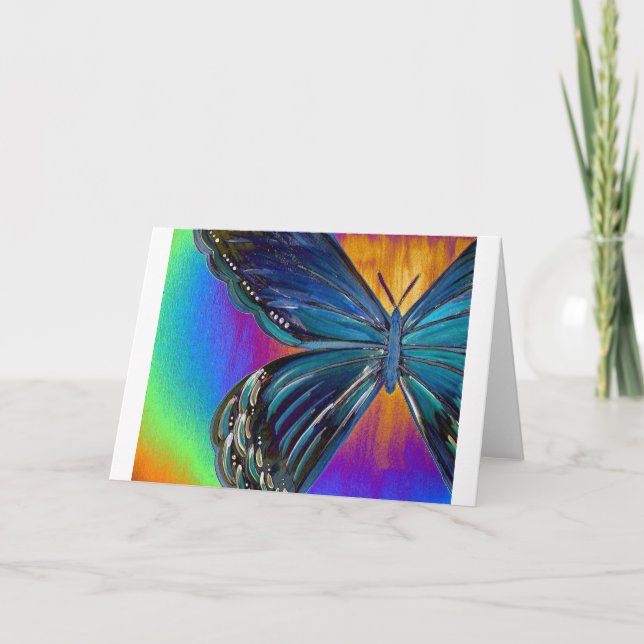 Cartão Asas bonito (Frente)