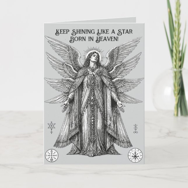Cartão Asas da Luz Eterna (Frente)