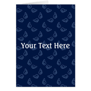 Cartão Asas do Anjo Chibi Falln