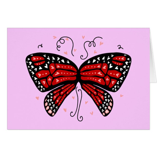 Cartão Asas do Coração (Frente Horizontal)