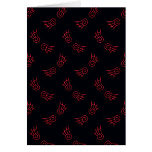 Cartão Asas do Demônio Falln Chibi