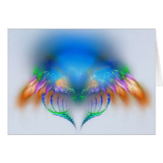 Cartão Asas do Fractal