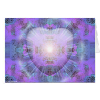 Cartão Ascensão do coração - elevações do amor!