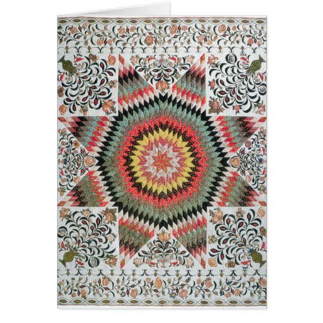 Cartão Ascensão Sun ou "estrela de Bethlehem (Frente)