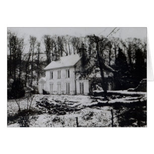 Cartão Asham House perto de Beddingham, em East Sussex