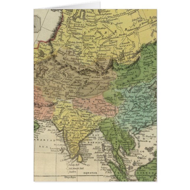 Cartão Ásia 17 (Frente)