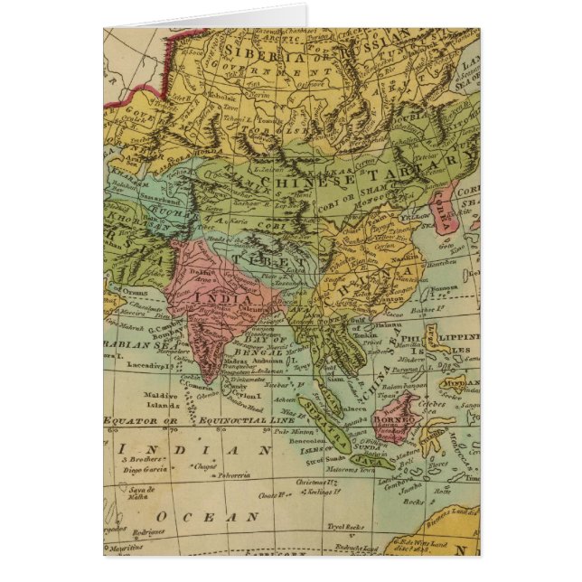 Cartão Ásia 4 (Frente)