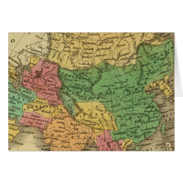 Cartão Ásia 6 (Frente Horizontal)