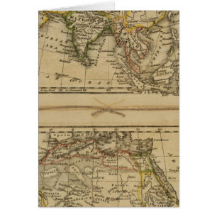 Cartão Ásia, África