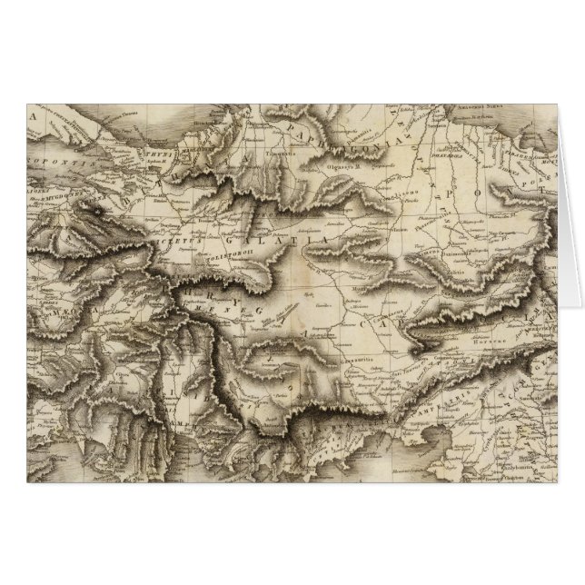 Cartão Ásia Menor 3 (Frente Horizontal)