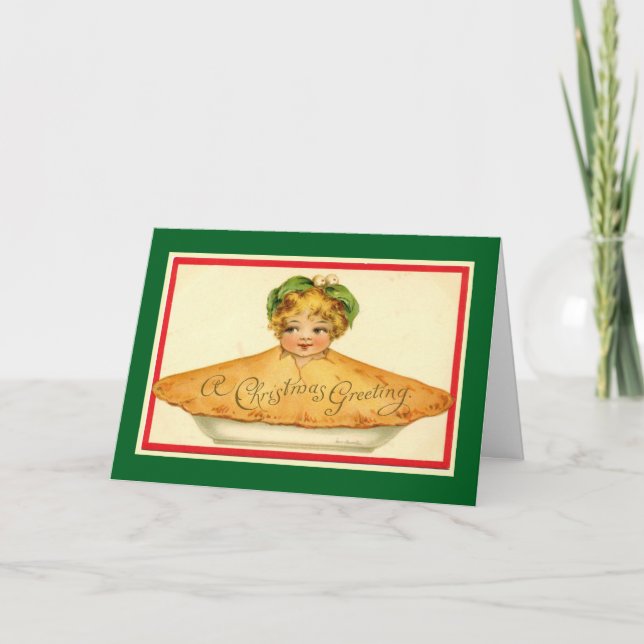 Cartão Assado em uma Torta (Frente)