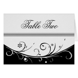 Cartão Assento da mesa