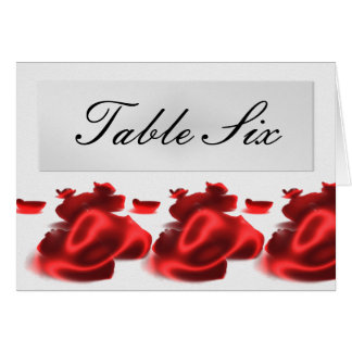 Cartão Assento da mesa