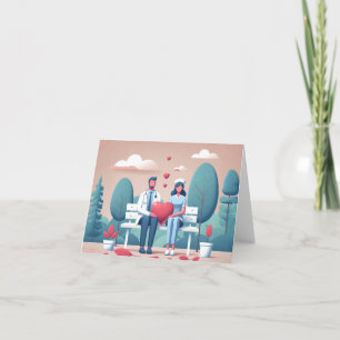 Cartão Assento do Hospital Love