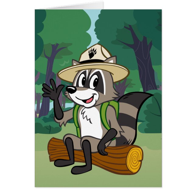 Cartão Assento do rick da guarda florestal do rick | da (Frente)