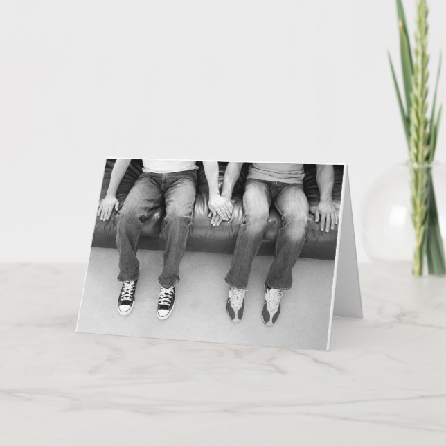 Cartão Assento junto para sempre (Frente)