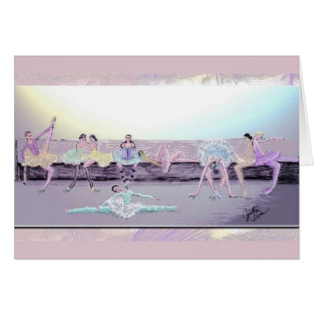 Cartão Assento no banco entre atos (Frente Horizontal)